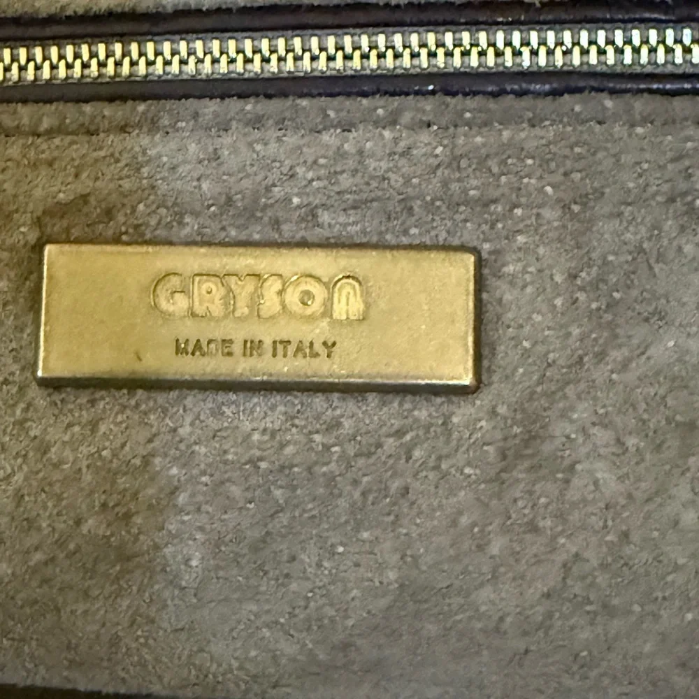 Gorgeous Black Gryson Leather Shoulder Bag with Braided Handle